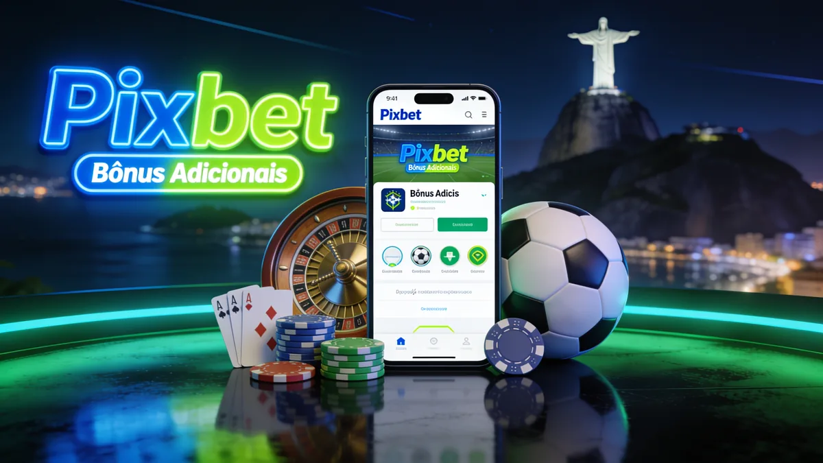Bônus Adicionais: pixbet guide for players in Brazil
